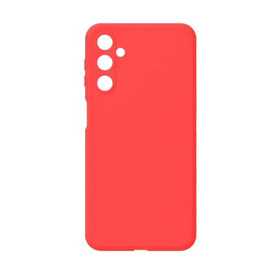 Capa de Silicone com Moldura de Câmera para Samsung Galaxy A24 4g Vermelho